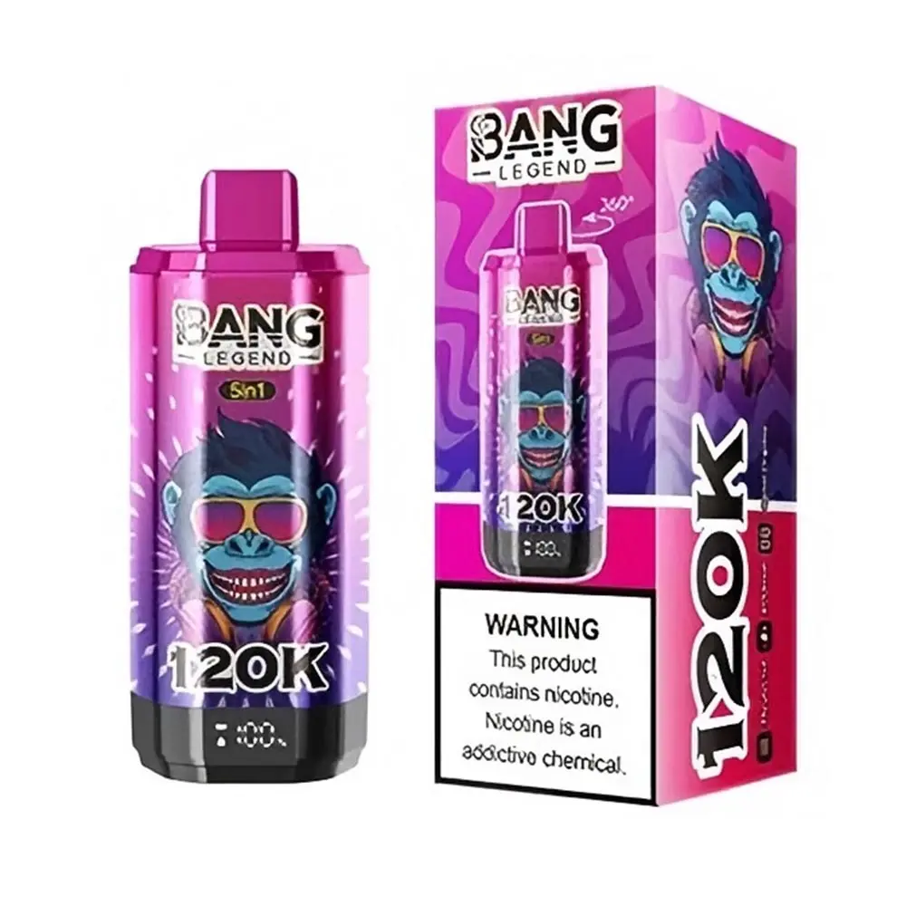 Vape 5 en 1 Bang Legend 120k Puffs